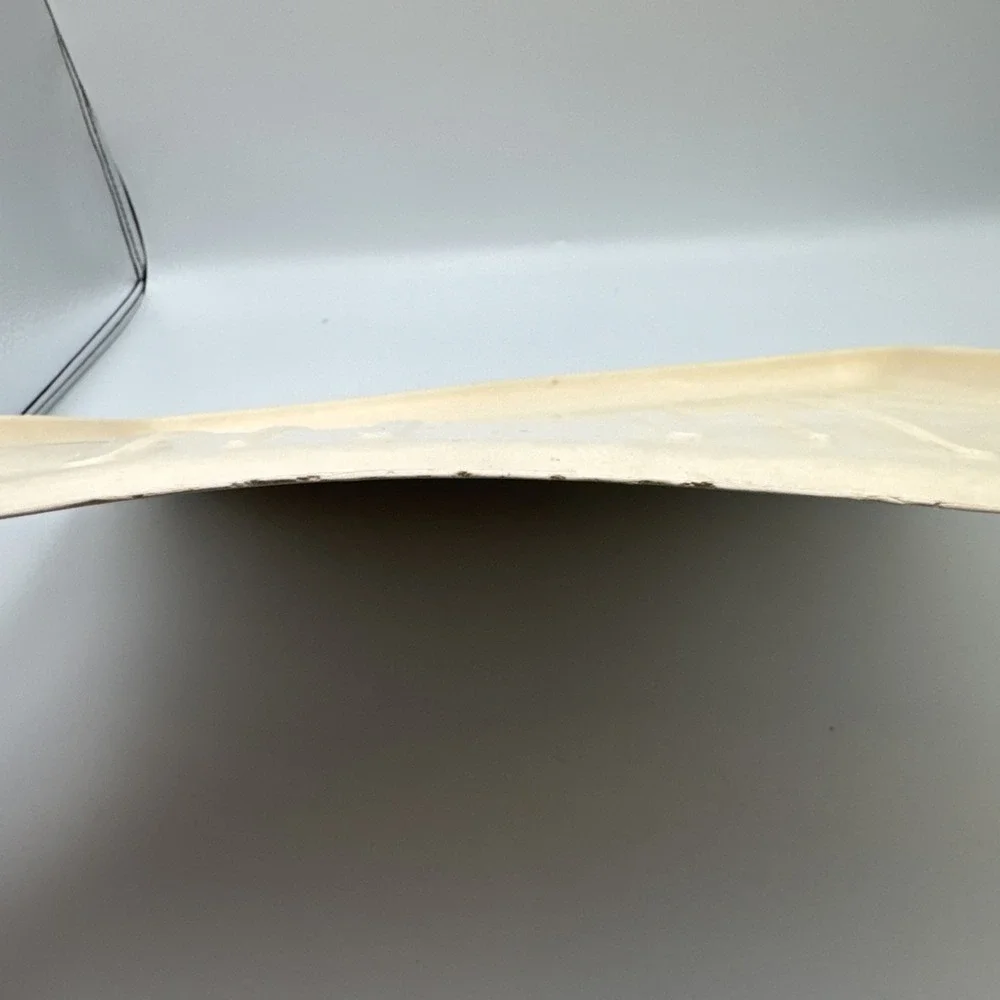 Vtg Rubbermaid Coated Dish Drainer Beige and Draining Tray